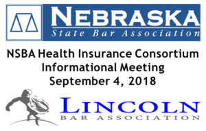 NSBA and LBA Health Insurance Consortium Informational Meeting - September 4, 2018