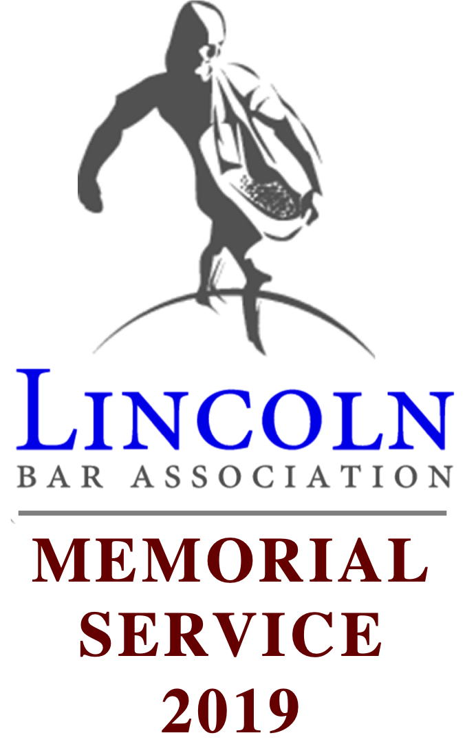 Lincoln Bar Association Memorial Service 2019 